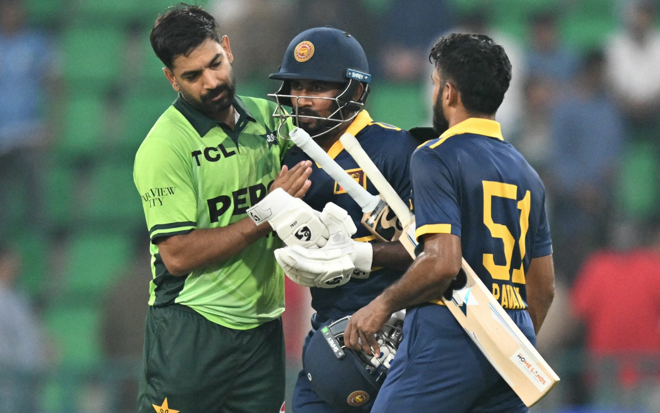 Sir Lanka and Pakistan