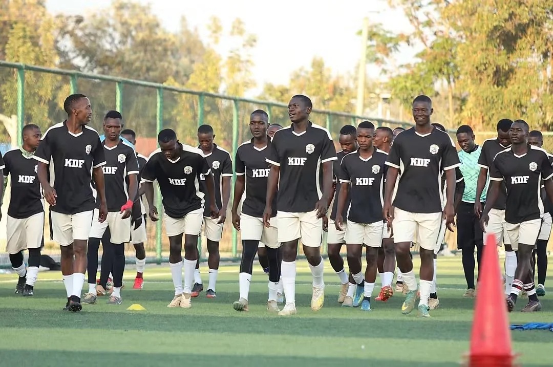 Ulinzi, Police FC eye first wins in Thursday's 'Forces Derby' showdown - Ulinzi Stars players in training. (Photo: Ulinzi)
