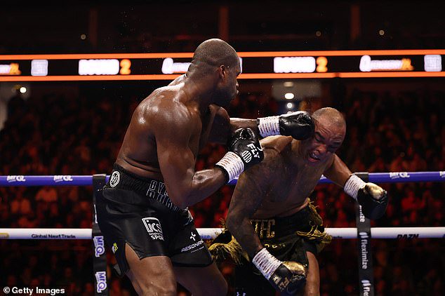 After being dropped in the opening seconds in their first fight, Dubois delivered revenge this time around