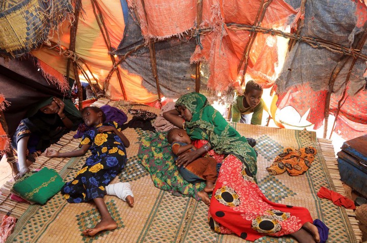 As hunger bites in Somalia, babies start to die