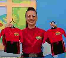 Caterina publicly shared her pregnancy news in February live on The Wiggles as she held up two Red Wiggle babygrows in a sweet announcement