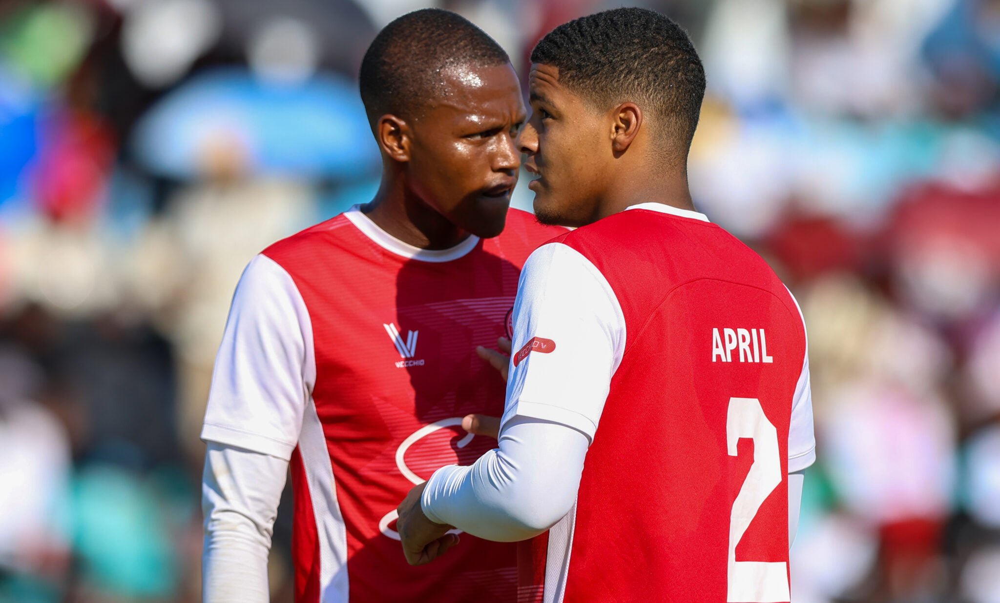 African Stars FC’s South African duo, Lyema Dopolo and Liam April