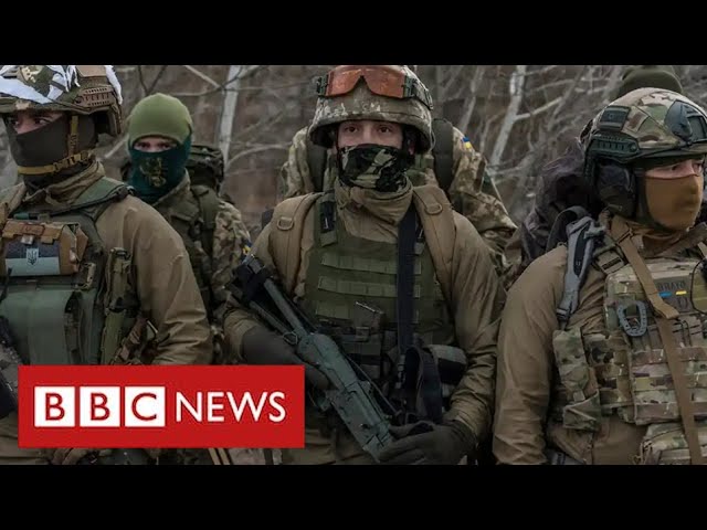 Ukraine's capital braced for Russian onslaught - BBC News - YouTube