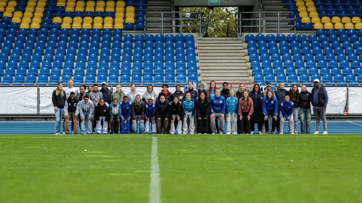 South African young athletes get exclusive behind-the-scenes experience at Eintracht Braunschweig