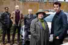 Pictured;BRENDA BLETHYN as DCI Vera Stanhope, KENNY DOUGHTY as DS Aiden Healy,IBINABO JACK as DC Jacqueline Williams,RILEY JONES as DC Mark Edwards and JON MORRISON as DS Kenny Lockhart