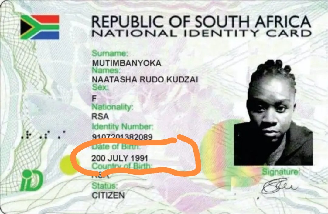 Fake Id Number South Africa