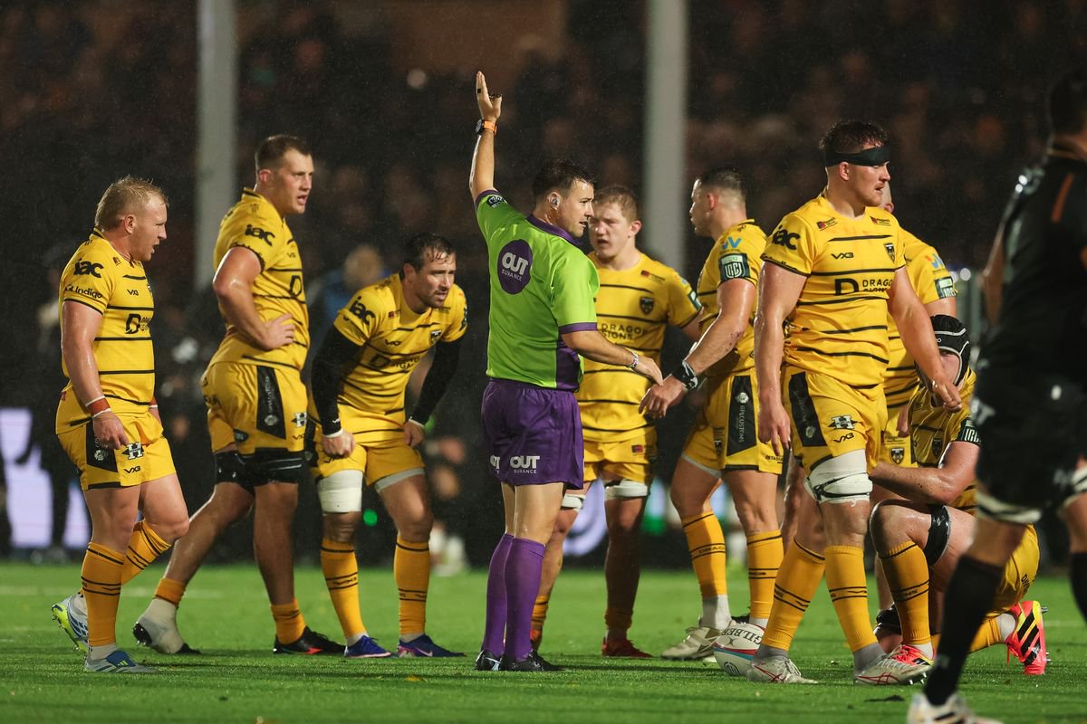 The Dragons were beaten by the Ospreys