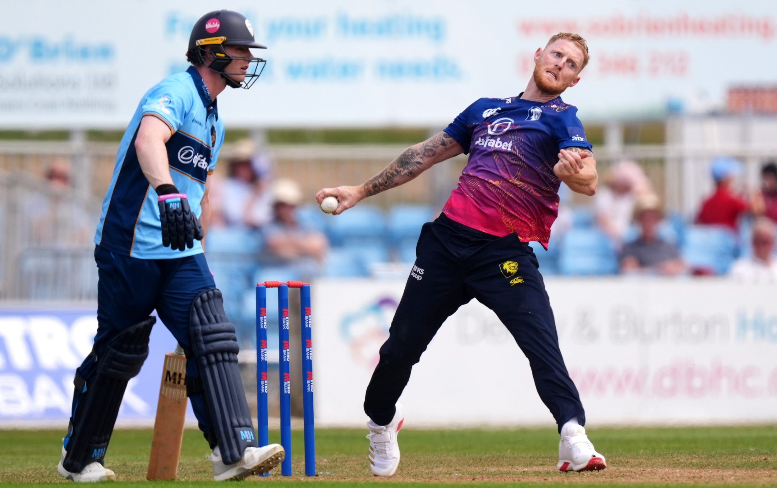 Stokes was unable to take a wicket in his nine overs