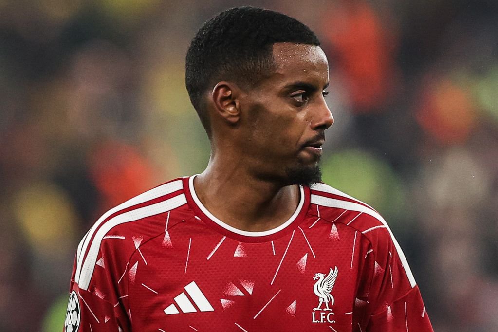 Liverpool striker Alexander Isak.