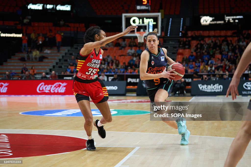 Rebekah gardner of spar girona and queralt casas of