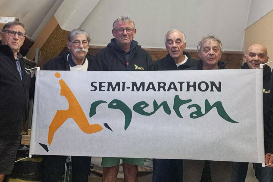 Les membres du bureau du Semi-marathon d'Argentan.