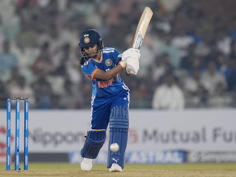 Win is a win, but plenty to work on, says Smriti Mandhana after India survive a scare against Zimbabwe in the first T20I in Raipur on Friday. Photo credit: BCCI Women