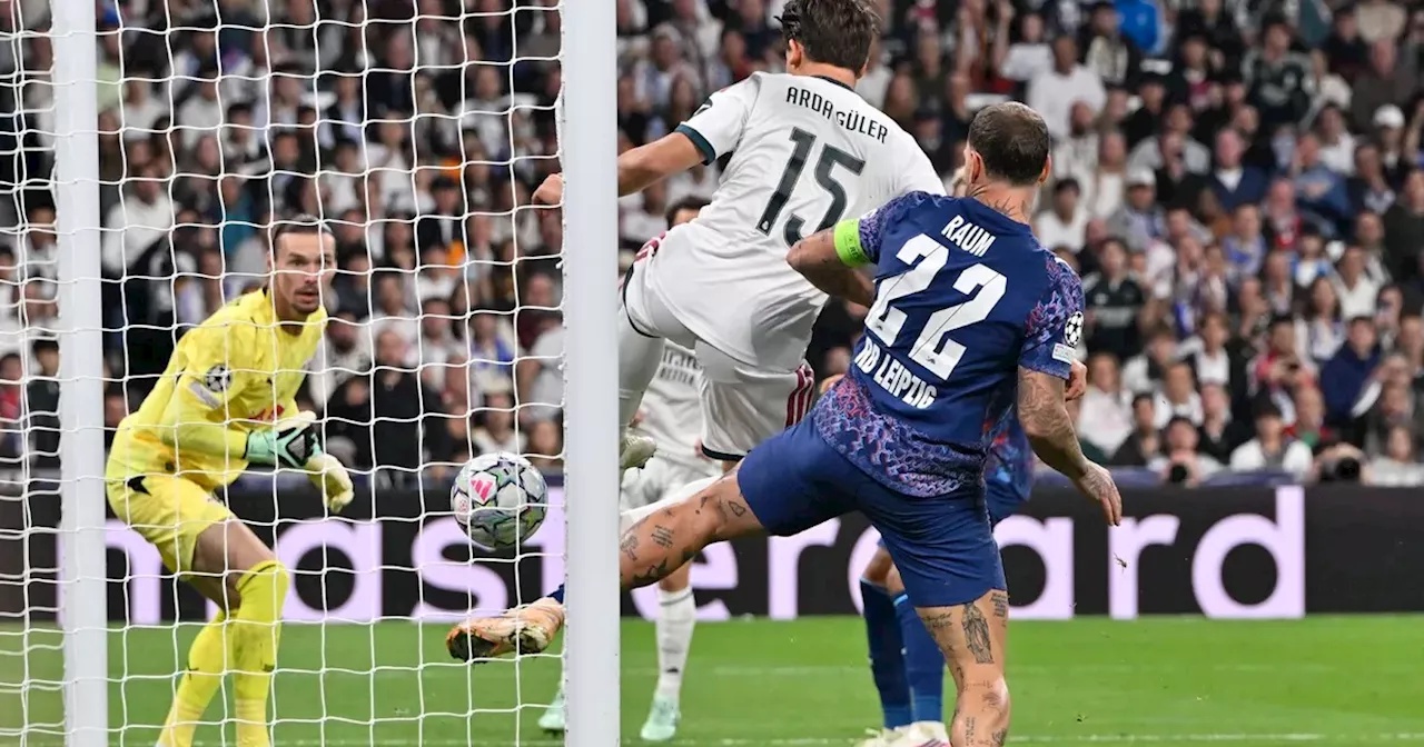 RB Leipzig erleidet heftige 1:4-Niederlage gegen Real Madrid