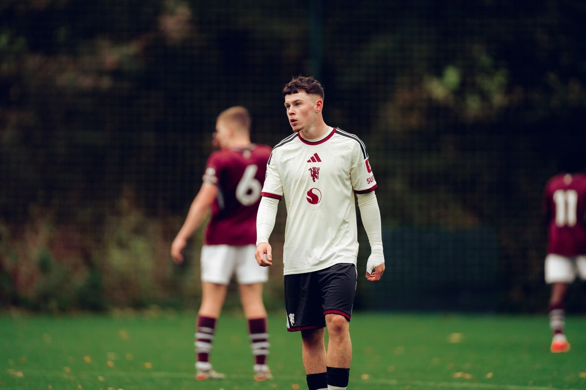 Kai Rooney scored four goals for Manchester United's U182 against Burnley. 
