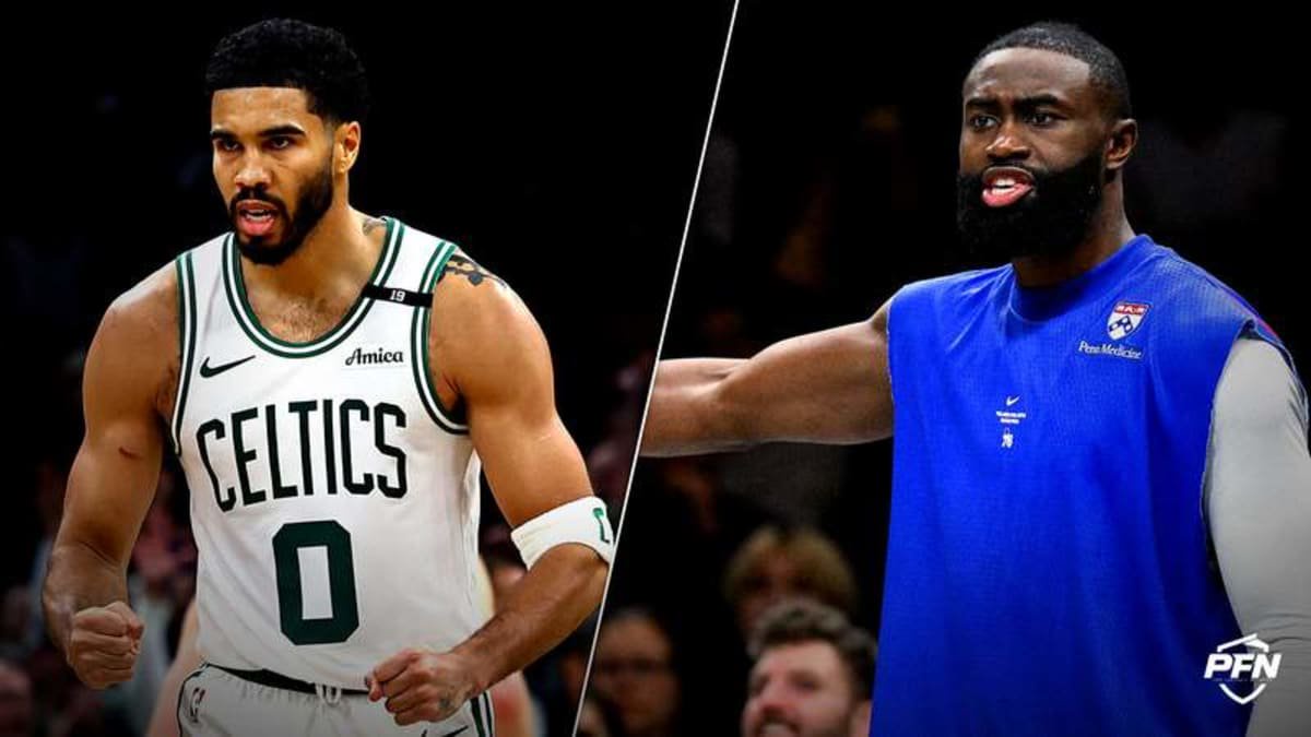 Collage featuring BASKETBALL-NBA-BOS-BKN/ and BASKETBALL-NBA-BKN-PHI/. IMAGN IMAGES via Reuters Connect