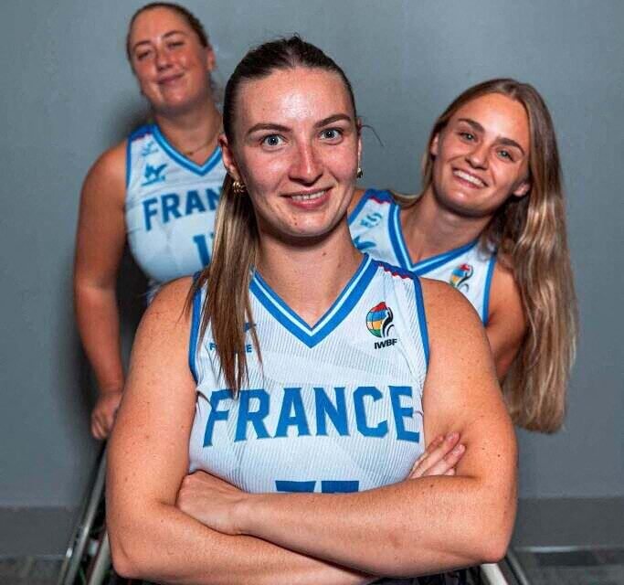 Charlène Coatantiec est revenu des championnats du monde basket Fauteuil grandie
