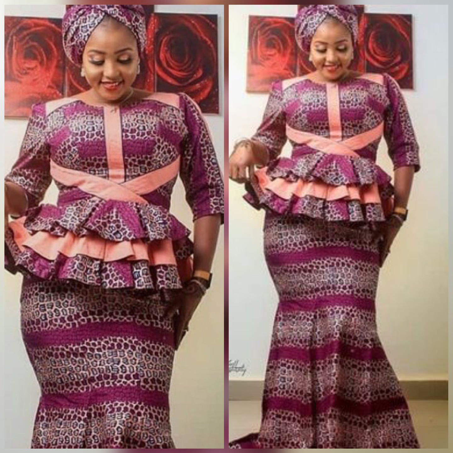 latest ankara skirt and blouse for nursing mothers