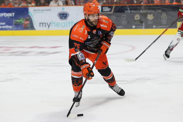 MISSING: Captain Rob Dowd hasn't iced for Sheffield Steelers since October 3. Picture: Hayley Roberts/Steelers Media.