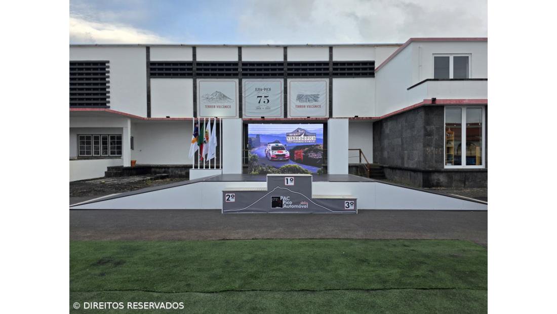 Picowines City Stage do Rali Vinho do Pico cancelada devido a um incêndio