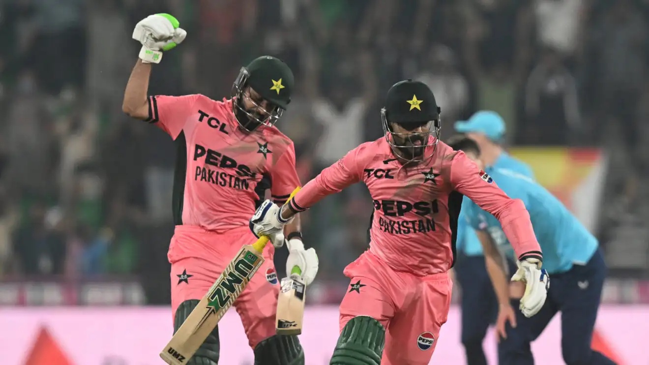 Shadab Khan and Haris Rauf