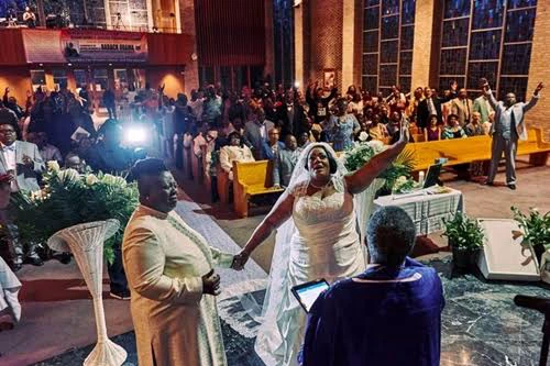 Two female pastors shock the world as they happily get married, they claim God instructed them to marry.