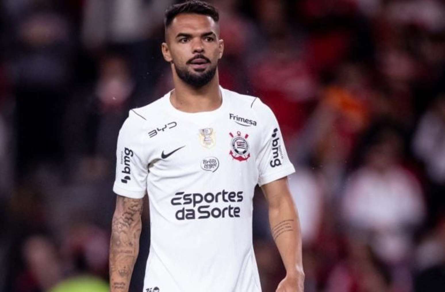 Raniele em ação pelo Corinthians nesta temporada –