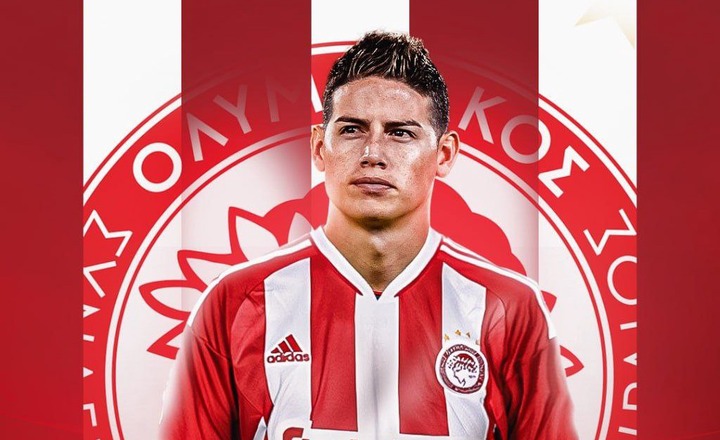 Official - Olympiacos announces the signing of James Rodriguez