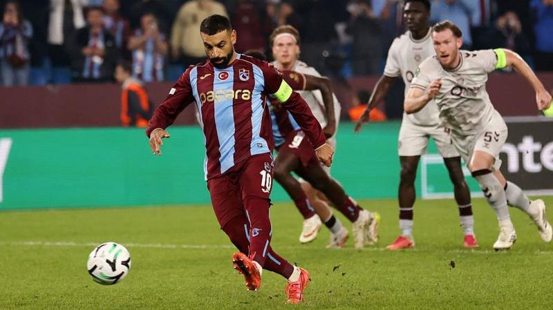 Salah coolly dinks the home side into the lead from the penalty spot