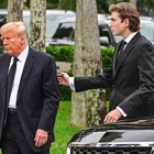 Americans Left Stunned as Barron Trump and Father Captivate Crowd During Rare Public Appearance