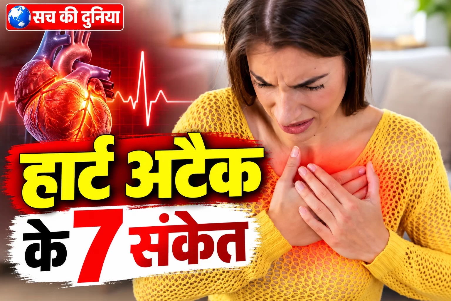 हार्ट अटैक से पहले शरीर देता है ये 7 चेतावनी संकेत, गैस और थकान समझकर न करें नजरअंदाज