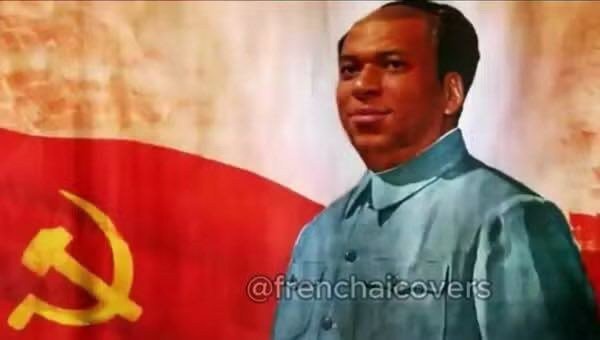 Mbappé pediu desculpas após meme de Mao Tsé-Tung • Reprodução