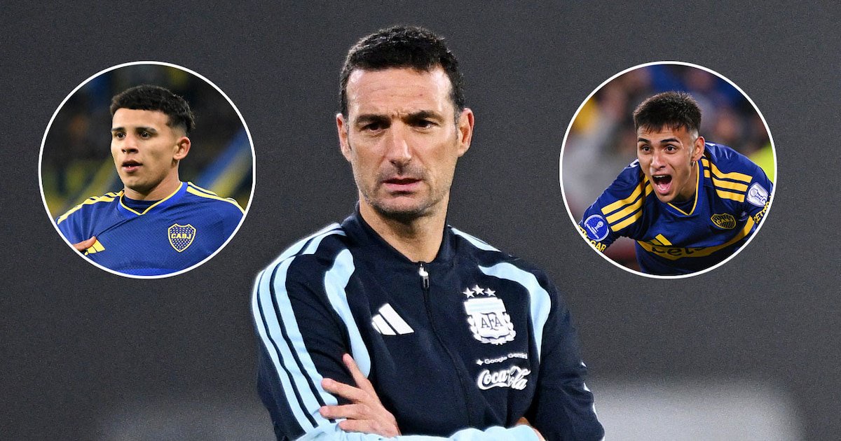 Scaloni Eyes Boca Juniors Duo Flores and Delgado for Argentina National Team Call-Up