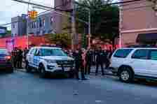 NYPD cops exchange gunfire with fleeing suspect in Brooklyn after car chase from Queens