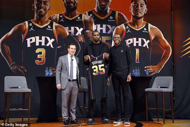The two-time NBA champion took to social media on Saturday to fire back at American billionaire Ishbia following comments regarding Durant's stint in Phoenix