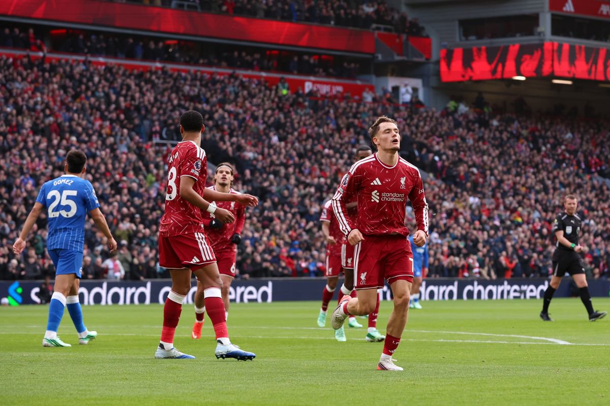Liverpool attacking midfielder Florian Wirtz.