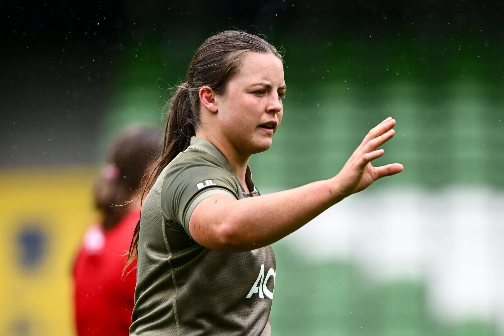 Ireland No 8 Brittany Hogan has been outstanding in this series so far