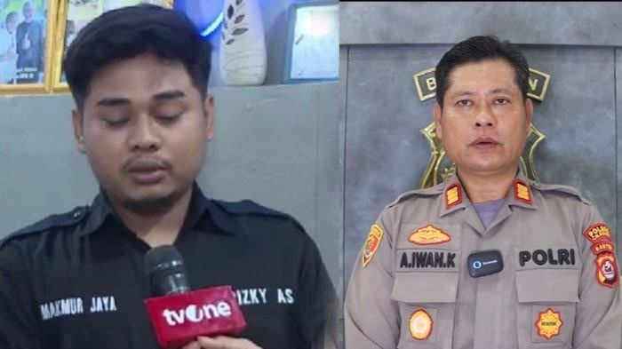 Kolase foto Rizki Agam (kiri) dan Iwan (kanan). 