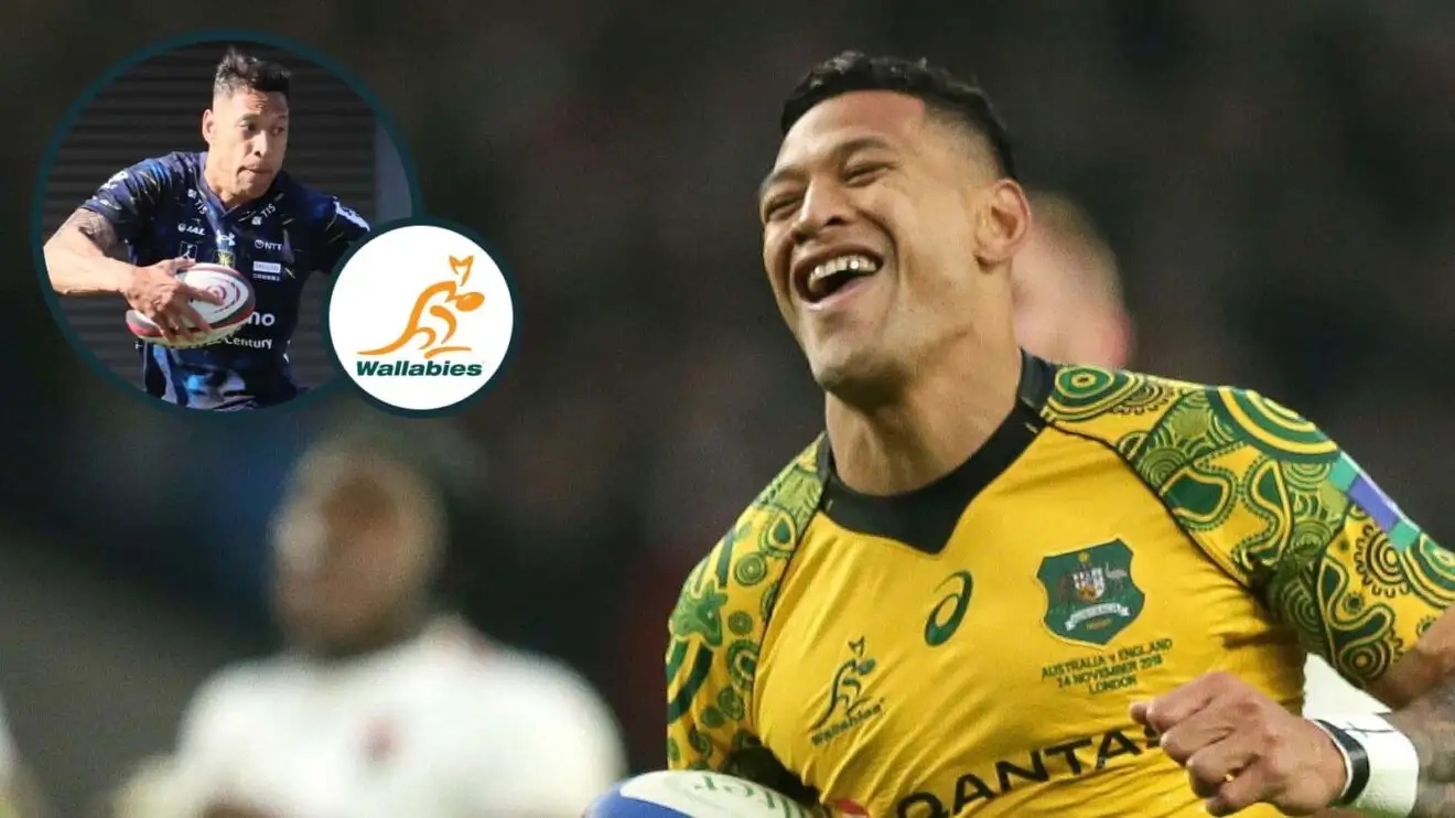Former Wallabies and Tonga full-back Israel Folau.