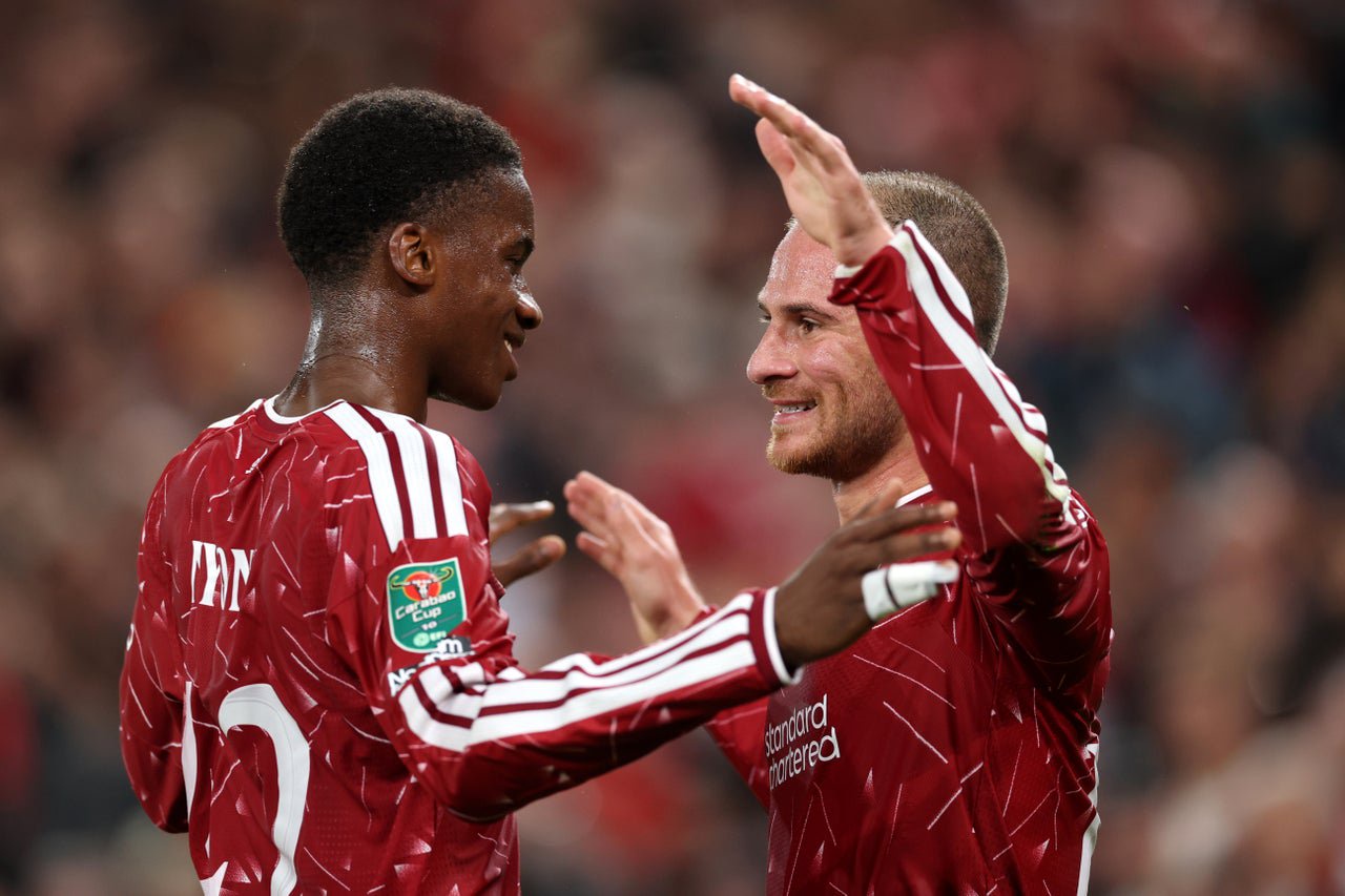 Nyoni is likely to start alongside Alexis Mac Allister in the Liverpool midfield at Brentford (Getty)