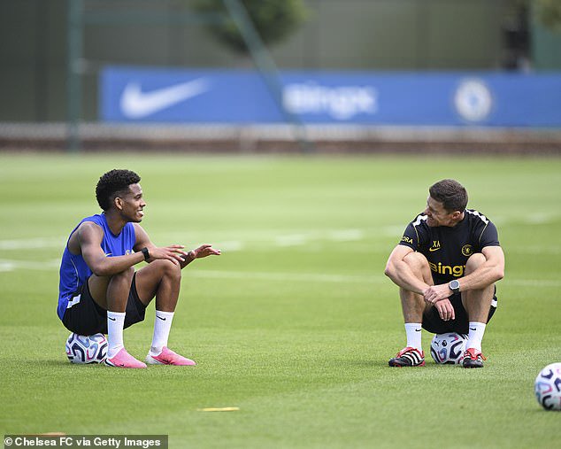 Estevao has found minutes harder to come by under new Chelsea boss Xabi Alonso