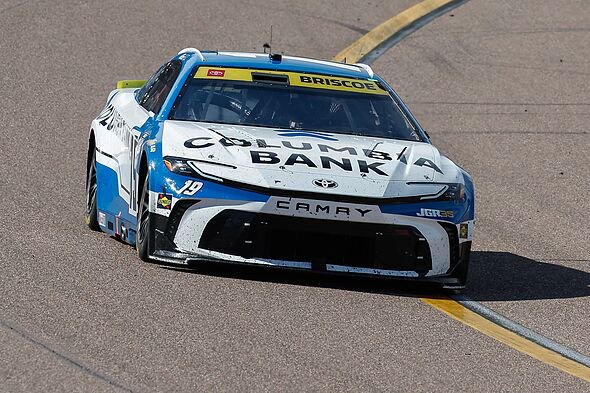 Chase Briscoe sits third in the Cup Series standings with three races left