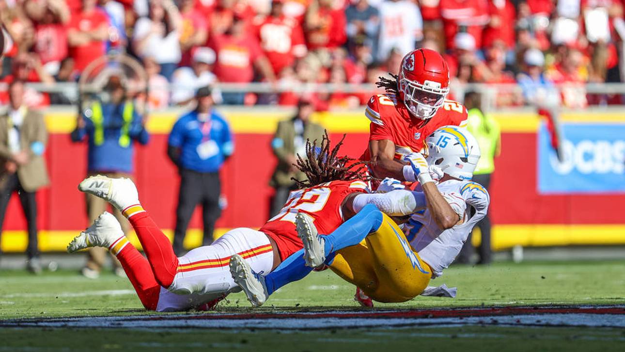Die Kansas City Chiefs schlagen die LA Chargers