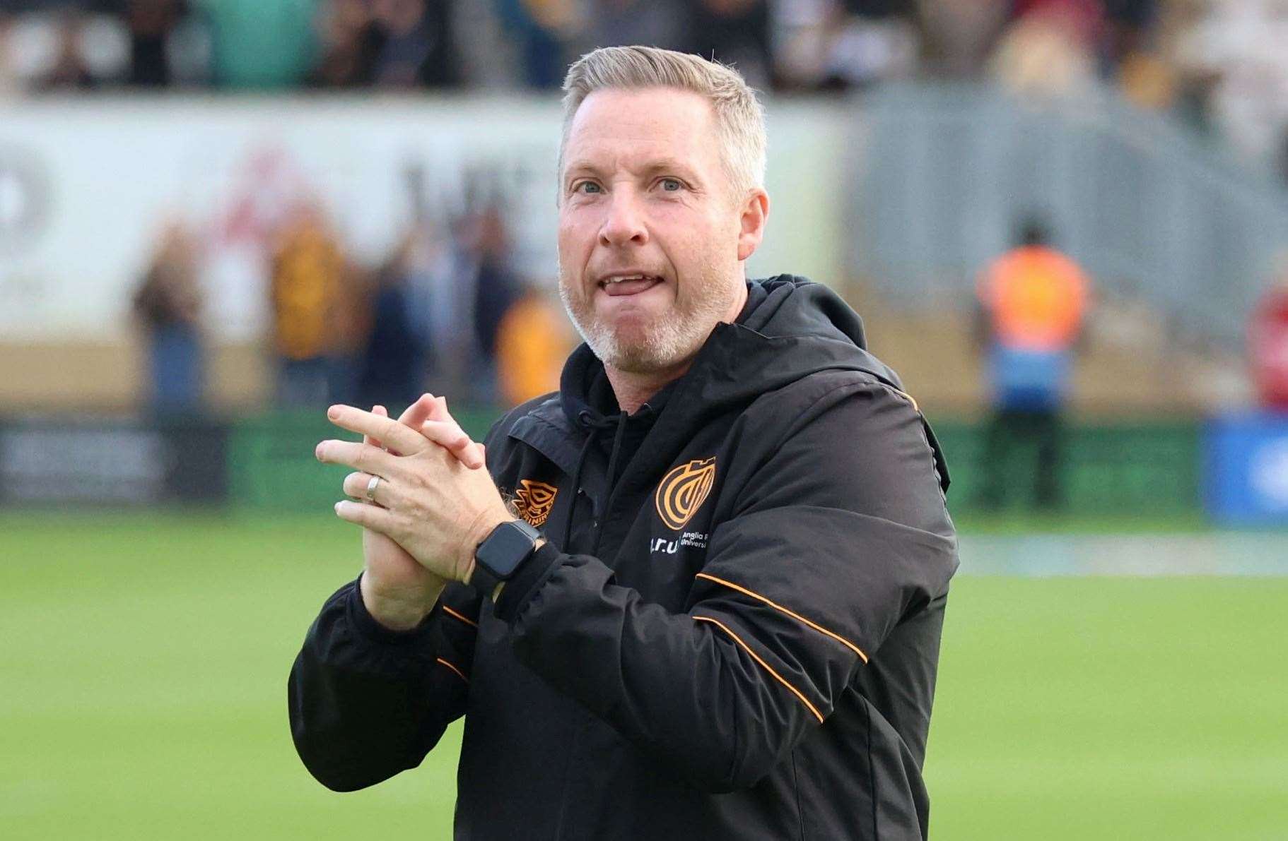 Cambridge United head coach Neil Harris. Picture: Ben Phillips