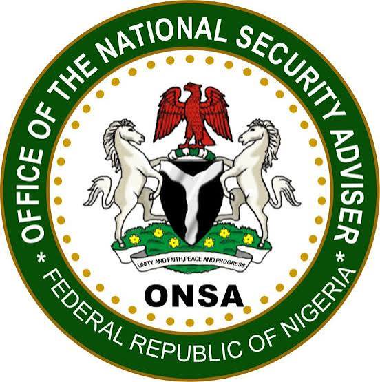 Onsa office of the National Security Adviser