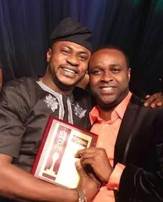 See Funny photos of Femi Adebayo with Toyin Abraham, Mide Martins, Funke Akindele and other actors
