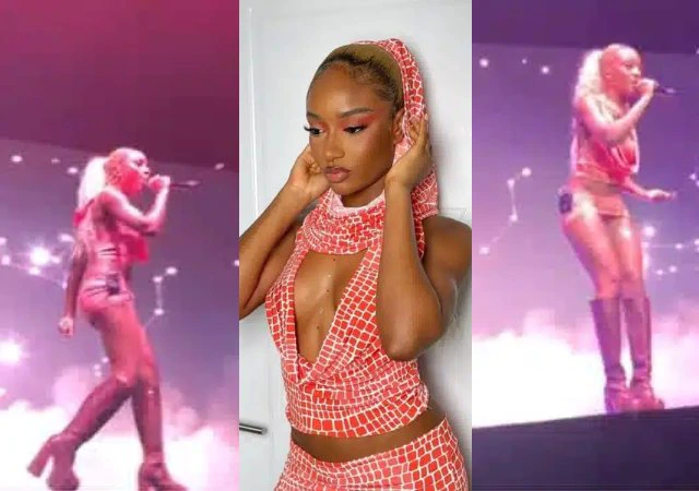 She go soon tie face towel for body come perform- Ayra Starr stirs reactions with her provocative outfit to Meta concert [Video]