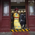 AP PHOTOS: Glimpses of Beijing through windows and doorways