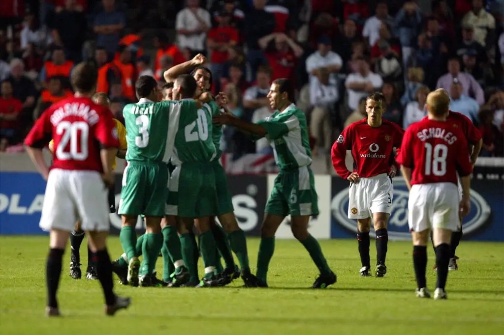Maccabi Haifa score against Man Utd