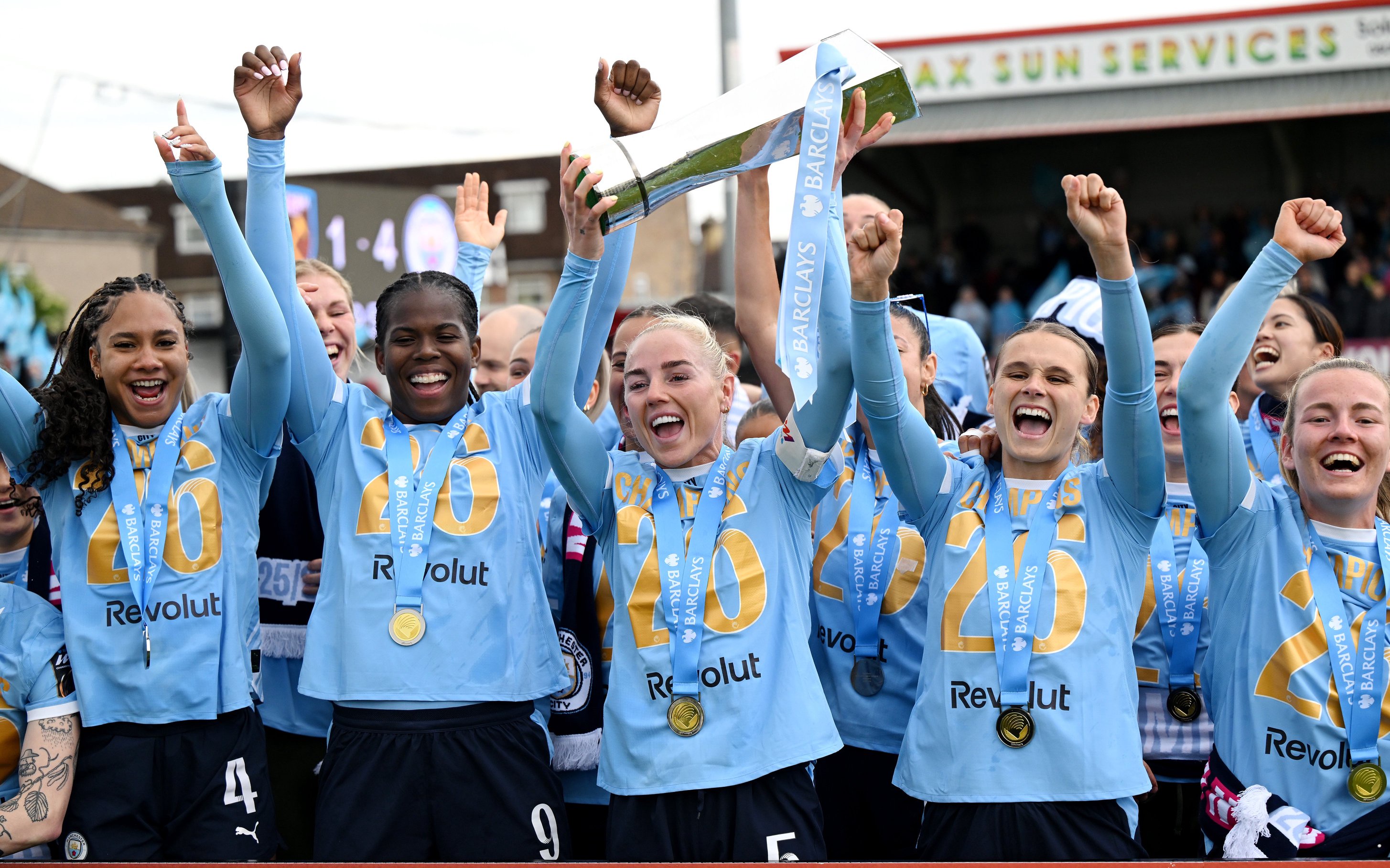 WSL winners: Manchester City (Getty)