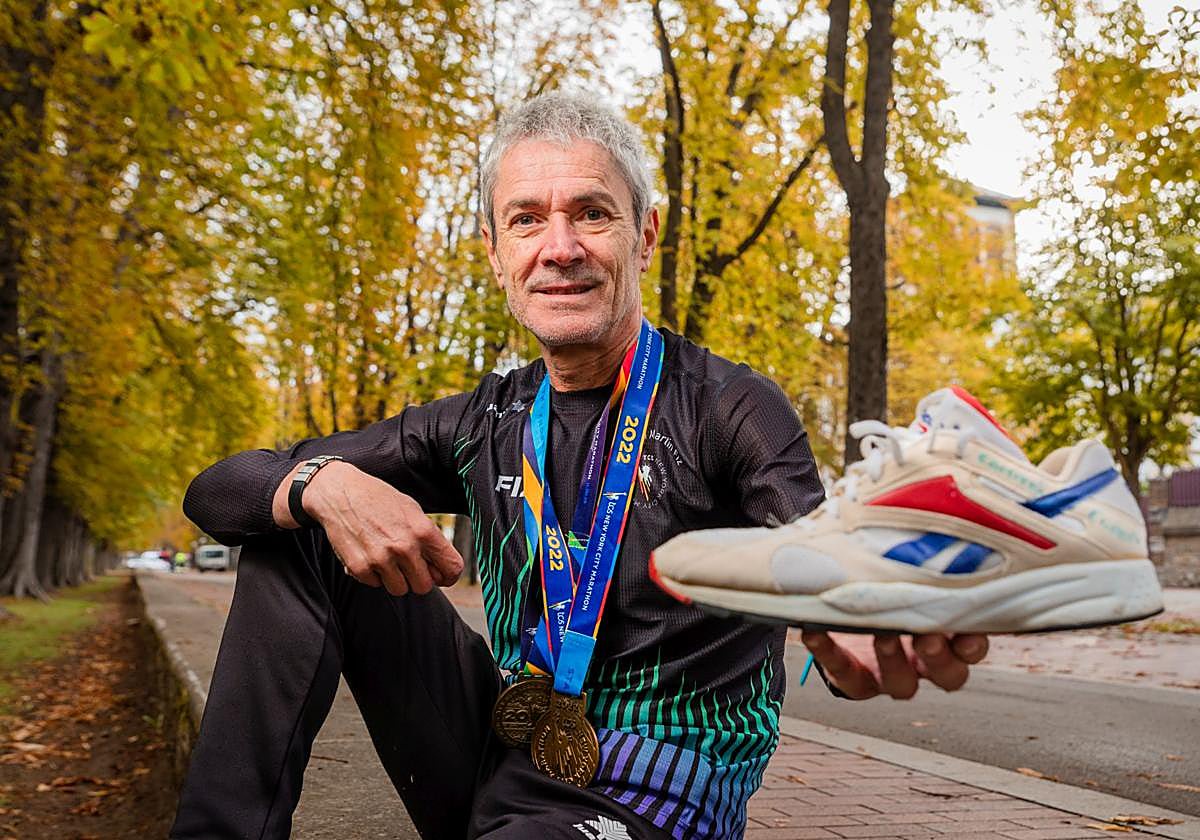 Martín Fiz prepares for final marathon in New York City